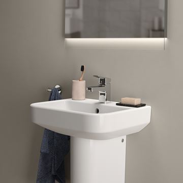 IDEAL STANDARD I.LIFE B umývátko 45 cm, s otvorem pro baterii a přepadem T461001 Obrázek - fotka