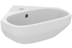 IDEAL STANDARD I.LIFE A umyvadlo rohové 45 cm, s otvorem pro baterii a přepadem