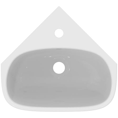 IDEAL STANDARD I.LIFE A umyvadlo rohové 45 cm, s otvorem pro baterii a přepadem T471101 Obrázek - fotka