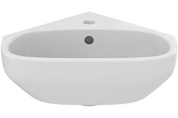 IDEAL STANDARD I.LIFE A umyvadlo rohové 45 cm, s otvorem pro baterii a přepadem T471101 Obrázek - fotka