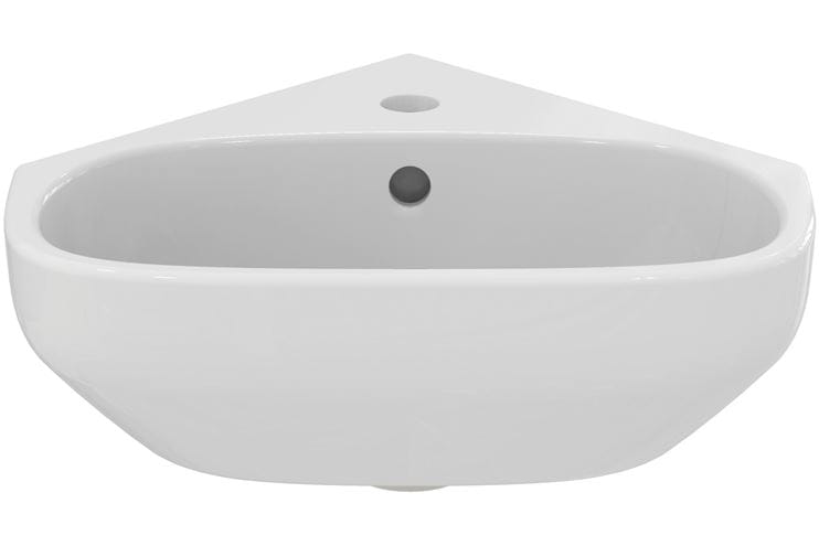 IDEAL STANDARD I.LIFE A umyvadlo rohové 45 cm, s otvorem pro baterii a přepadem T471101 Obrázek - fotka
