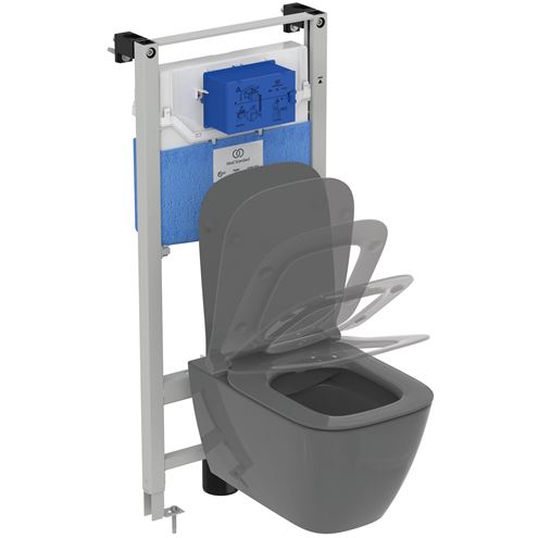 IDEAL STANDARD I.LIFE B závěsné WC, Rimless splachování, lesklá šedá T461458 Obrázek - fotka