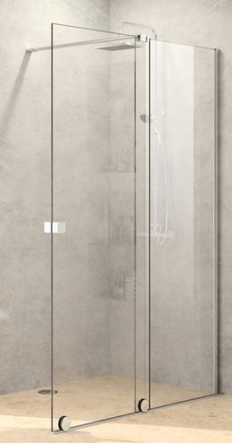 HÜPPE XTENSA PURE sprchové dveře 110x200 cm, posuvné, pravé, stříbrná pololesklá/sklo čiré XT0202.069.322 Obrázek - Hlavní obrázek