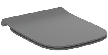 IDEAL STANDARD I.LIFE B WC sedátko Ultra Slim, SoftClose, lesklá šedá