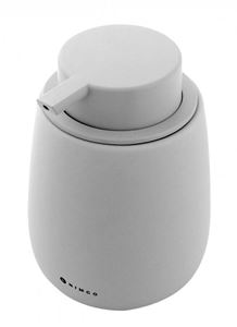NIMCO TABO dávkovač tekutého mýdla 425 ml, keramika, světle šedá