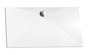 HÜPPE EASY STEP sprchová vanička 160x90 cm, litý mramor, bez nožiček