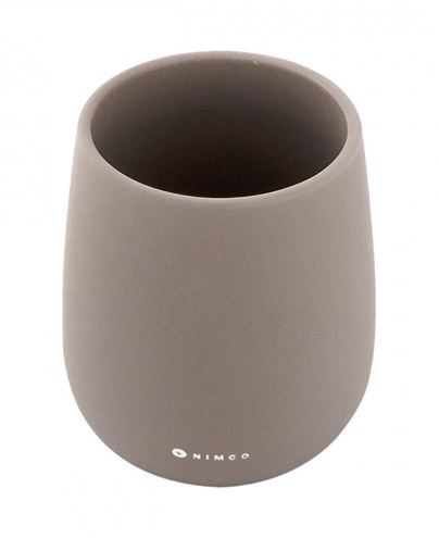 NIMCO TABO pohárek na kartáčky, keramika, taupe TA 3158-07 Obrázek - Hlavní obrázek
