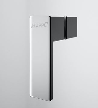 HÜPPE DESIGN PURE sprchové dveře 90x200 cm, skládací, pravé, stříbrná matná/sklo čiré 8P0916.087.322 Obrázek - fotka