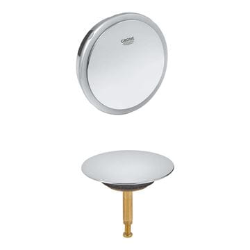GROHE TALENTO sada krytek pro odtokovou soupravu, chrom