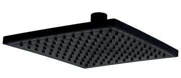 NOVASERVIS horní sprcha 200x200 mm, černá