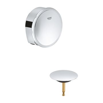GROHE TALENTOFILL sada krytek pro napouštěcí a odtokovou soupravu, chrom