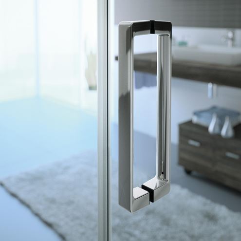 HÜPPE CLASSICS 2 EASYENTRY GT1200 sprchové dveře 120x200 cm, posuvné, pravé, stříbrná pololesklá/sklo čiré C25609.069.322 Obrázek - fotka