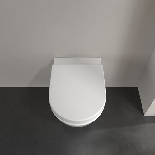 VILLEROY & BOCH SUBWAY 2.0 závěsné WC, DirectFlush splachování, CeramicPlus, alpská bílá 5614R0R1 Obrázek - fotka