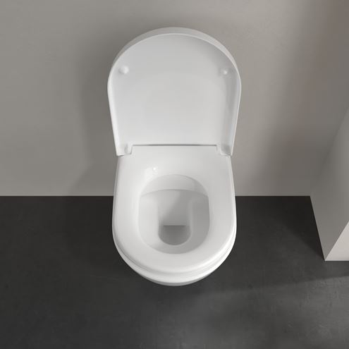 VILLEROY & BOCH SUBWAY 2.0 závěsné WC, DirectFlush splachování, CeramicPlus, alpská bílá 5614R0R1 Obrázek - fotka