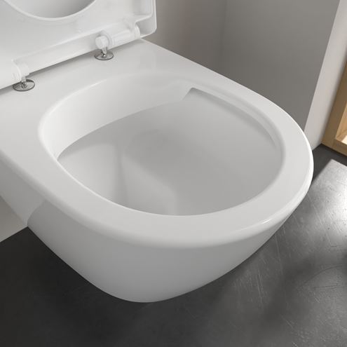 VILLEROY & BOCH SUBWAY 2.0 závěsné WC, DirectFlush splachování, CeramicPlus, alpská bílá 5614R0R1 Obrázek - fotka