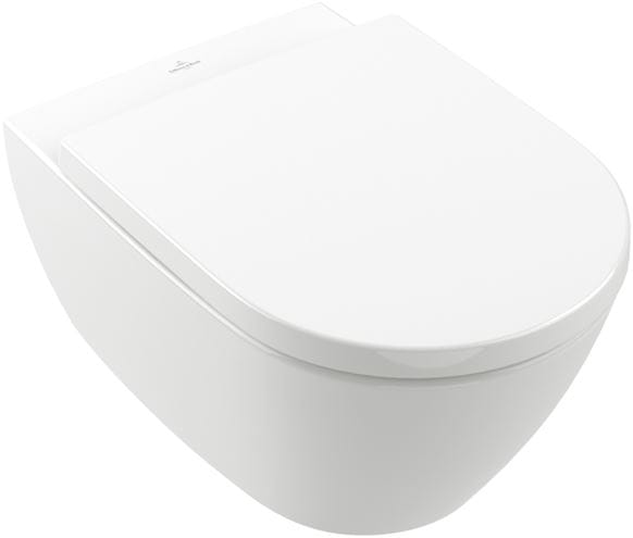 VILLEROY & BOCH SUBWAY 2.0 závěsné WC, DirectFlush splachování, CeramicPlus, alpská bílá 5614R0R1 Obrázek - fotka