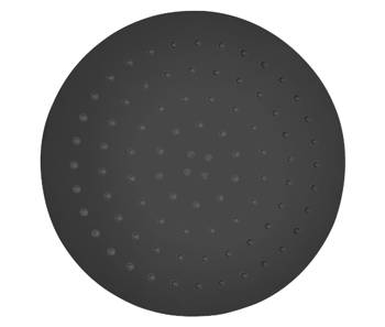 CONCEPT 200 BLACK horní sprcha pr. 250 mm, matná černá PM07067/MB Obrázek - fotka