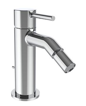 CONCEPT 300 ROUND bidetová stojánková baterie, s odtokovou soupravou, chrom