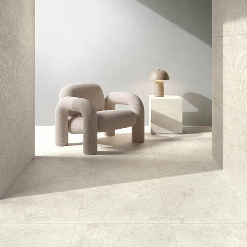 ABITARE ALL AROUND STONE dlažba 60x60 cm, mat, white PF00021171 Obrázek - fotka
