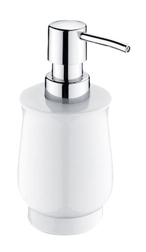 NIMCO LADA dávkovač tekutého mýdla 300 ml, keramika, chrom/bílá 1031LA-26 Obrázek - Hlavní obrázek