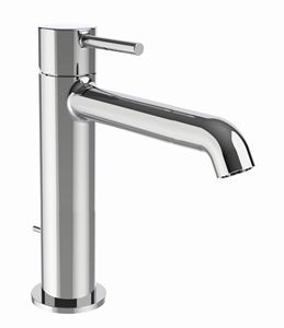 CONCEPT 300 ROUND umyvadlová stojánková baterie, s odtokovou soupravou, chrom