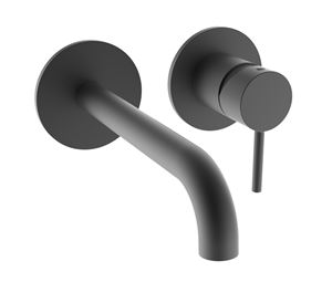 CONCEPT 300 ROUND umyvadlová podomítková baterie, black matt