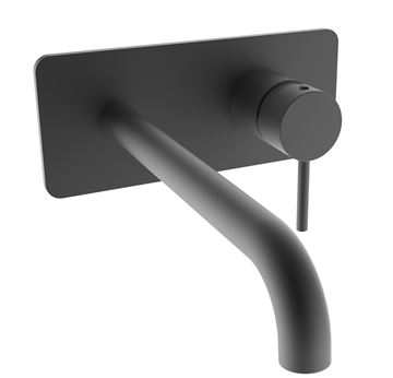 CONCEPT 300 ROUND umyvadlová podomítková baterie, black matt
