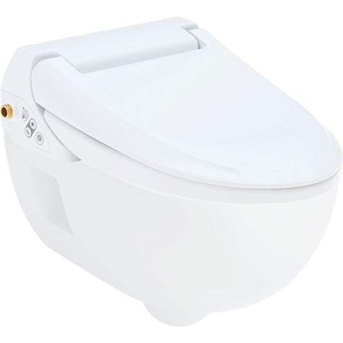 GEBERIT AQUACLEAN 4000 SET závěsné WC s bidetovým sedátkem, SoftClosing, Rimfree 146.135.11.1 Obrázek - Hlavní obrázek