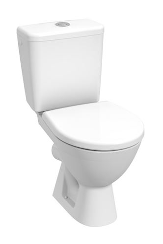 JIKA LYRA PLUS WC kombi, Dual-Flush, šikmý odpad, boční napouštění H8263840002413 Obrázek - Hlavní obrázek