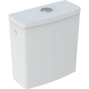 GEBERIT SELNOVA SQUARE WC kombi nádržka, boční přívod vody, 2 množství splachování
