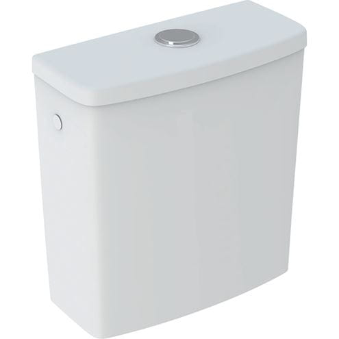 GEBERIT SELNOVA SQUARE WC kombi nádržka, boční přívod vody, 2 množství splachování 500.267.01.1 Obrázek - Hlavní obrázek