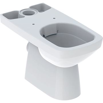 GEBERIT SELNOVA SQUARE WC kombi mísa, Rimfree splachování, zadní odpad