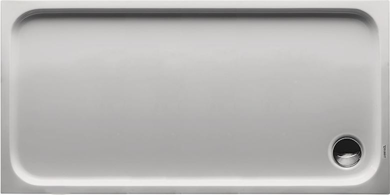 DURAVIT D-CODE sprchová vanička 130x75 cm, akrylát, bez nožiček 720098000000000 Obrázek - Hlavní obrázek