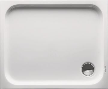DURAVIT D-CODE sprchová vanička 90x75 cm, akrylát, bez nožiček