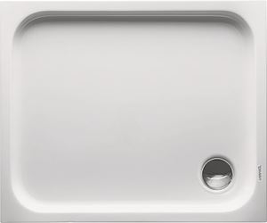 DURAVIT D-CODE sprchová vanička 90x75 cm, akrylát, bez nožiček