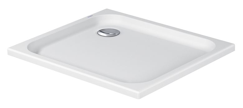 DURAVIT D-CODE sprchová vanička 90x75 cm, akrylát, bez nožiček 720104000000000 Obrázek - fotka