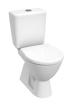 JIKA LYRA PLUS WC kombi, Dual-Flush, spodní odpad, boční napouštění