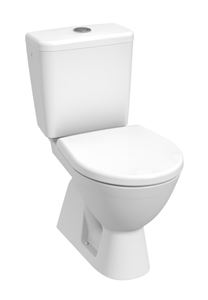 JIKA LYRA PLUS WC kombi, Dual-Flush, spodní odpad, boční napouštění