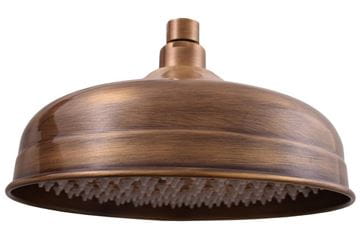 RAV SLEZÁK horní sprcha pr. 200 mm, stará mosaz