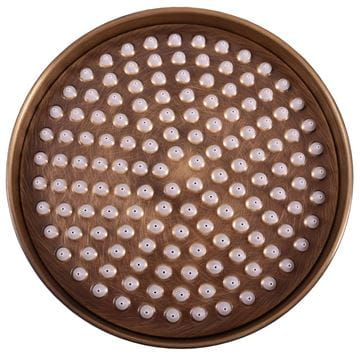RAV SLEZÁK horní sprcha pr. 200 mm, stará mosaz KS0020SM Obrázek - fotka