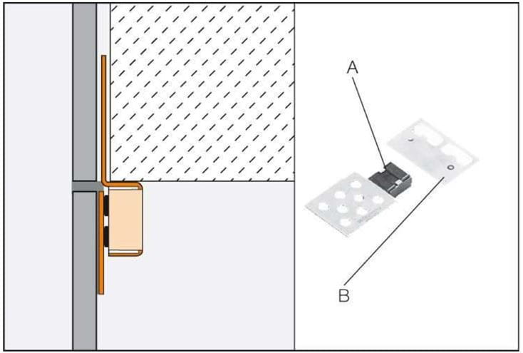 SCHLÜTER SYSTEMS REMA magnety do obkladů REMA Technický nákres
