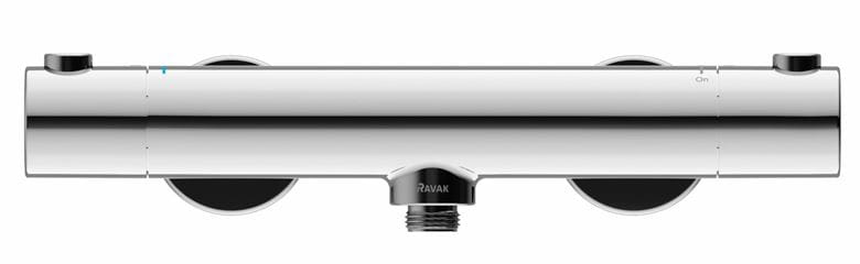 RAVAK PURI PU 033.00CR sprchová nástěnná termostatická baterie, CoolFeel, chrom X070116 Obrázek - fotka