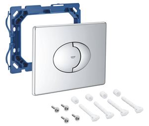 GROHE SKATE AIR ovládací tlačítko pro dvě splachování, plast, chrom