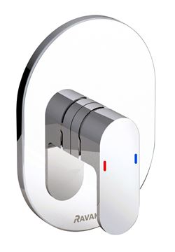 RAVAK CHROME CR 066.00CR sprchová podomítková baterie, chrom