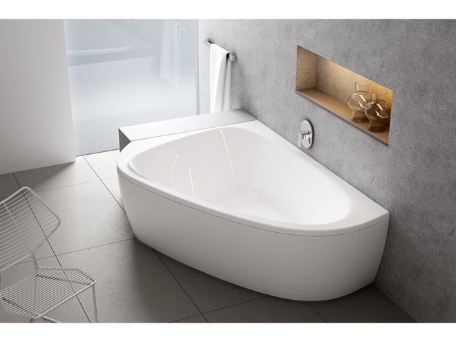 RAVAK CHROME CR 066.00CR sprchová podomítková baterie, chrom X070057 Obrázek - fotka