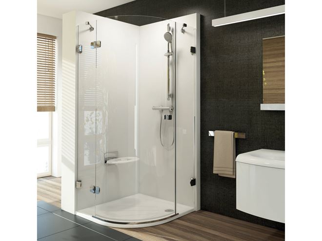 RAVAK TERMO 300 TE 033.00CR sprchová nástěnná termostatická baterie, chrom X070096 Obrázek - fotka