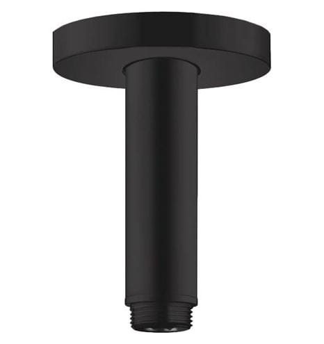 HANSGROHE S sprchové rameno 100 mm, stropní, matná černá 27393670 Obrázek - Hlavní obrázek