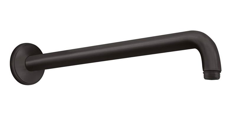 HANSGROHE sprchové rameno 389 mm, nástěnné, matná černá 27413670 Obrázek - Hlavní obrázek