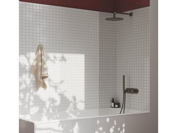RAVAK ESPIRIT ES 068.20 podomítková baterie, pro 3 spotřebiče, se sprchovou soupravou, kartáčovaný grafit X070319 Obrázek - fotka