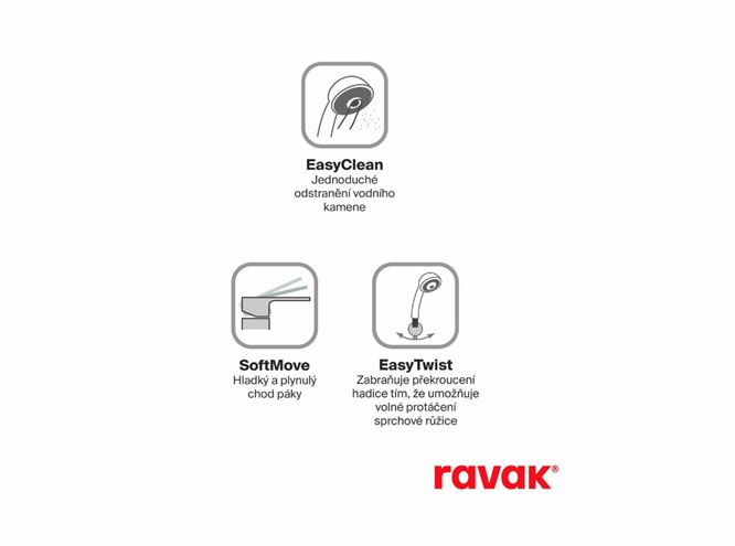 RAVAK ESPIRIT ES 068.20 podomítková baterie, pro 3 spotřebiče, se sprchovou soupravou, kartáčovaný grafit X070319 Obrázek - fotka